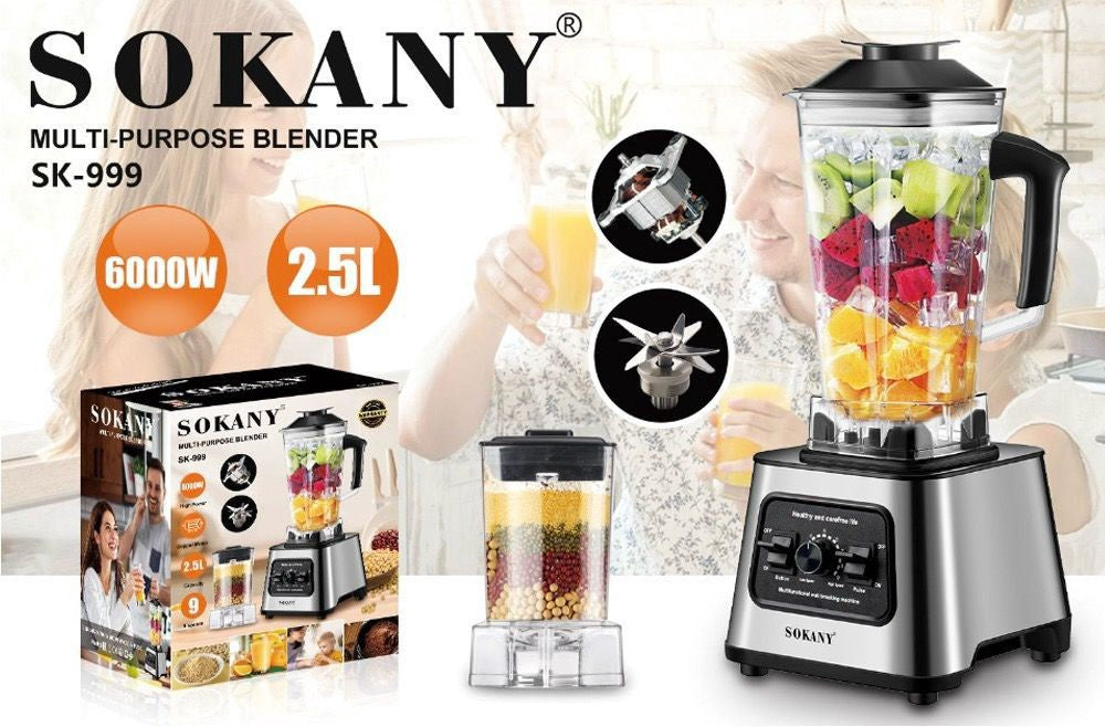 SOKANY Blender SK-999 2.5L MULTI-PURPOSE