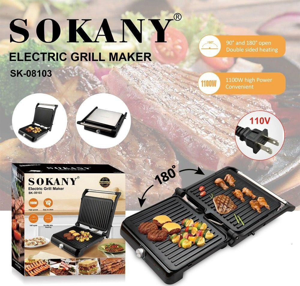 SOKANY Grill Electric Maker SK-08103