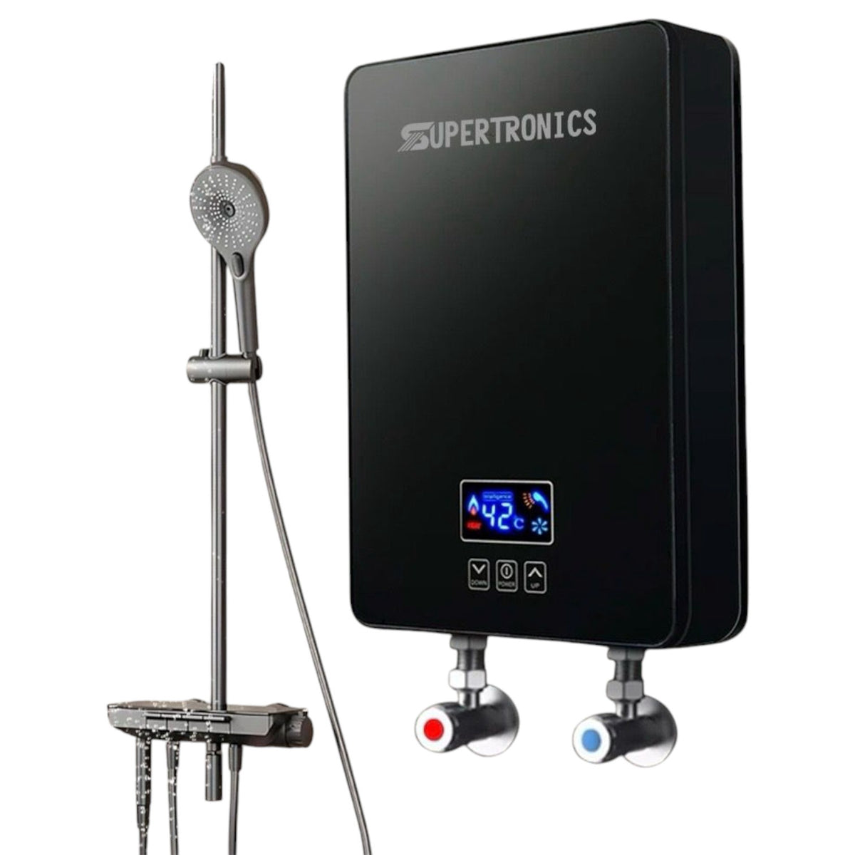 SUPERTRONICS Water Heater Electric SG01-60 3KW 110V Hot Water Shower