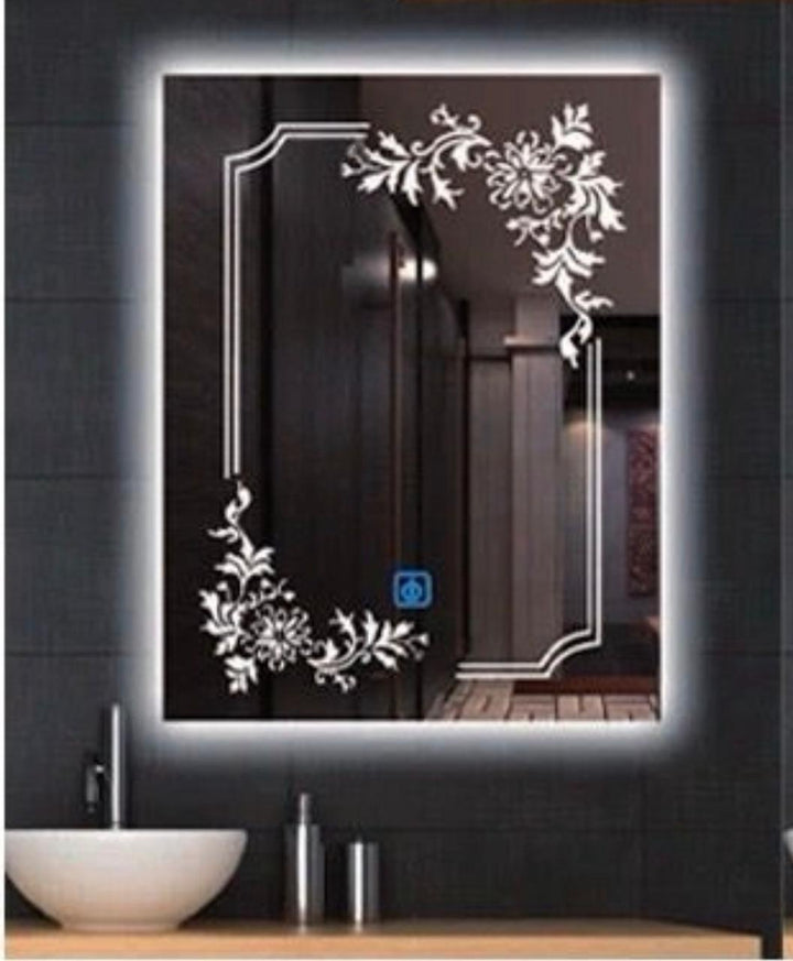 Mirror with LED Light 70X50 CM #1021 WY4485-Y47