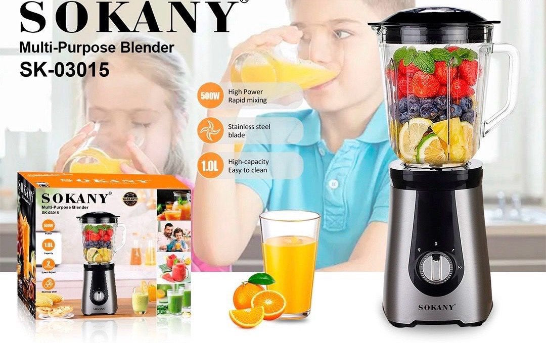SOKANY Hand Blender SK-03015-110V Juicer MULTI-PURPOSE