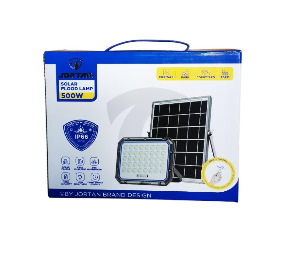 JORTAN Lamp LED Solar Flood 500W JT-93500-ZY500W