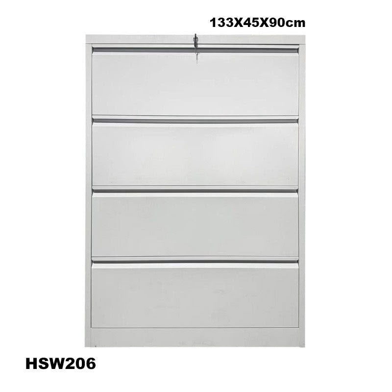 Office Cabinet Filing Vertical 4 Drawer HSW206