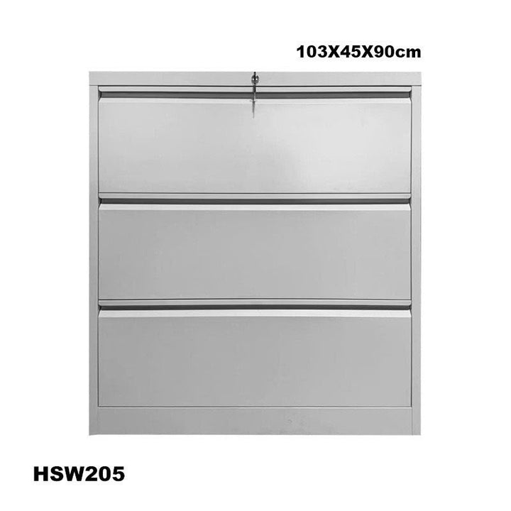 Office Cabinet Filing Vertical 3 Drawer HSW205