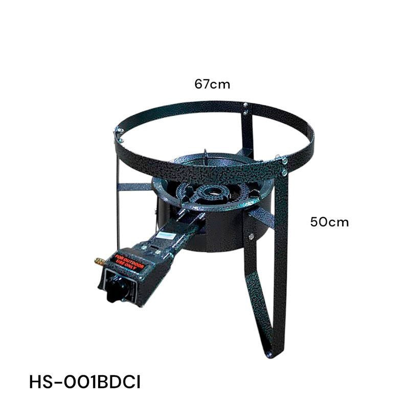 HOMESTRAR Stove 1 Burner Homestar HS-001B-DC1 Stand + Cast Iron Burner Outdoor Duck Curry (2-BOX)
