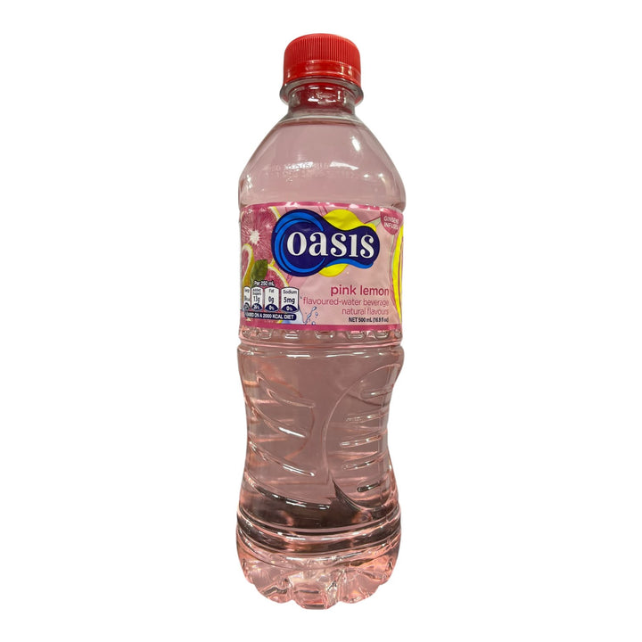 OASIS Pink Lemon Flavoured Water 500ML