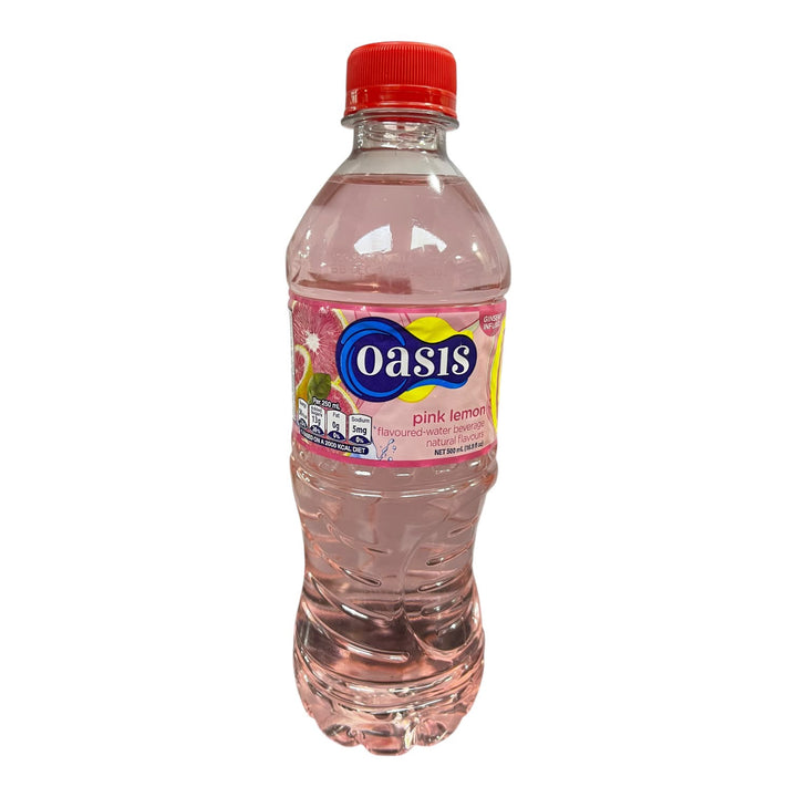 OASIS Pink Lemon Flavoured Water 500ML