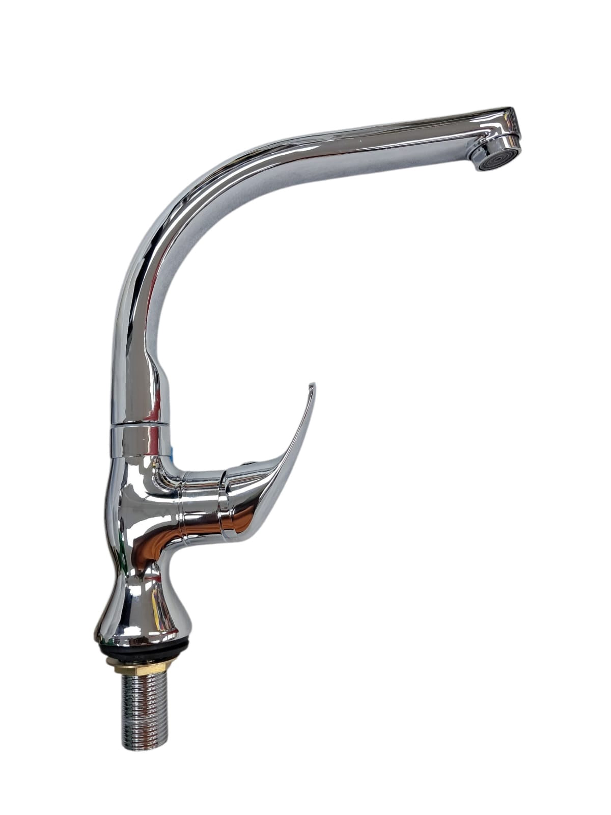 Goose Neck 1/2" Nickle L Shape Lever