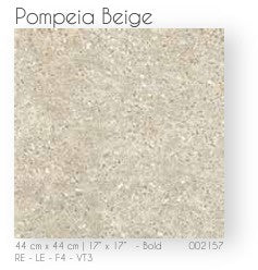 Tile Ceramic 17X17 Pompeia Beige 44X44