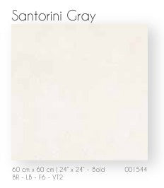 Tile Ceramic 24X24 (60X60CM) Santorini Gray