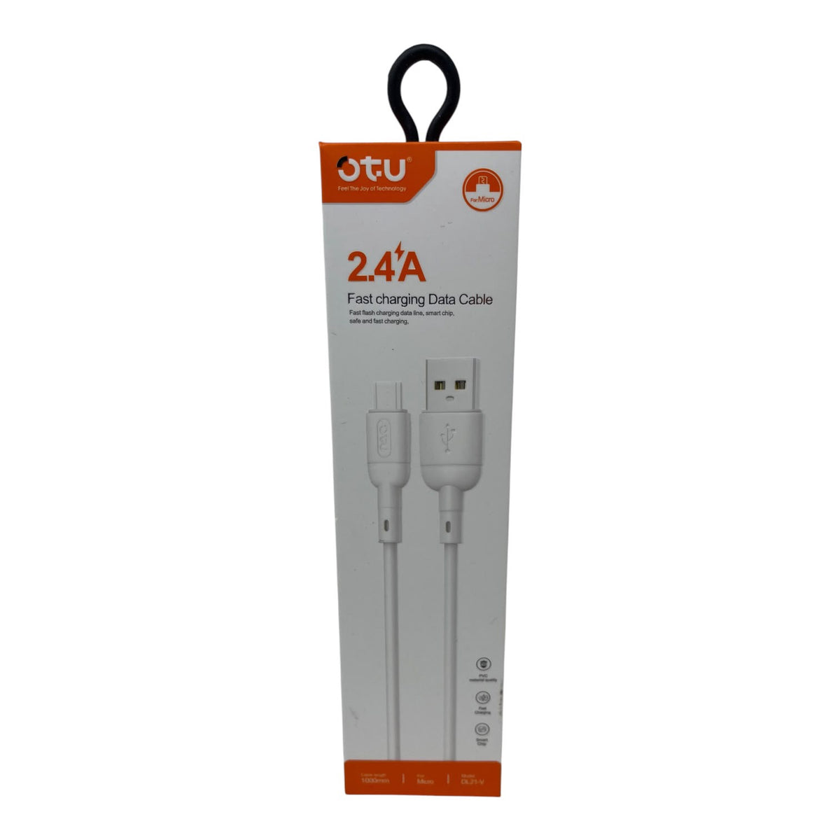 OTU Charger Cable DL21-V 1000MM USB to Micro 2.4A Fast Charging Data Cable