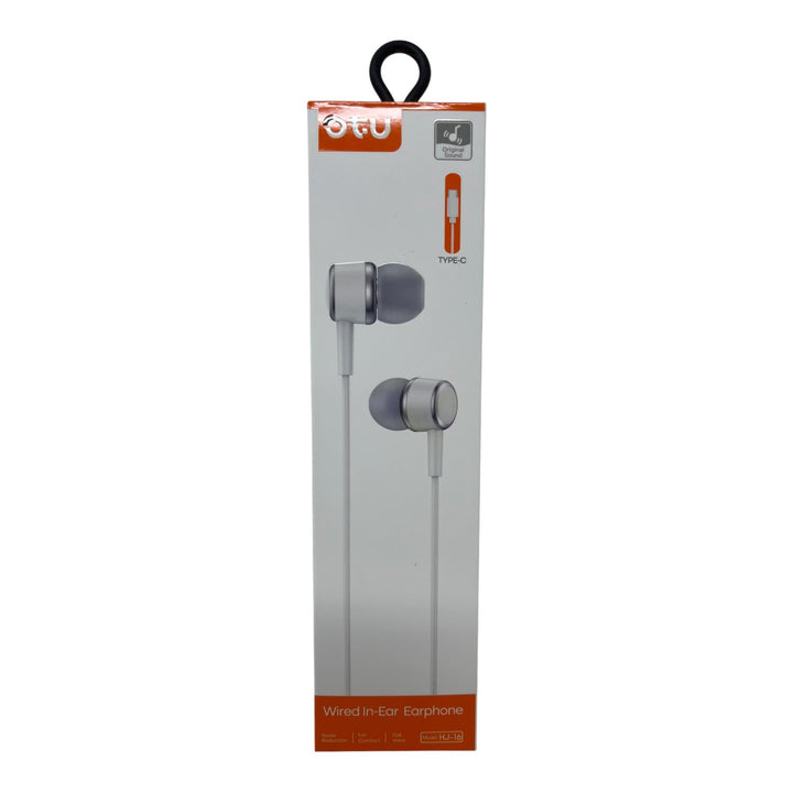 OTU Headphones Wired IN Ear Earphone HJ-16 Type -C