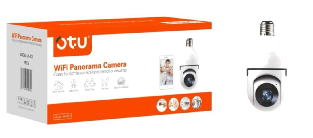 OTU Security Camera WIFI Panorama JK-001 Bulb Style
