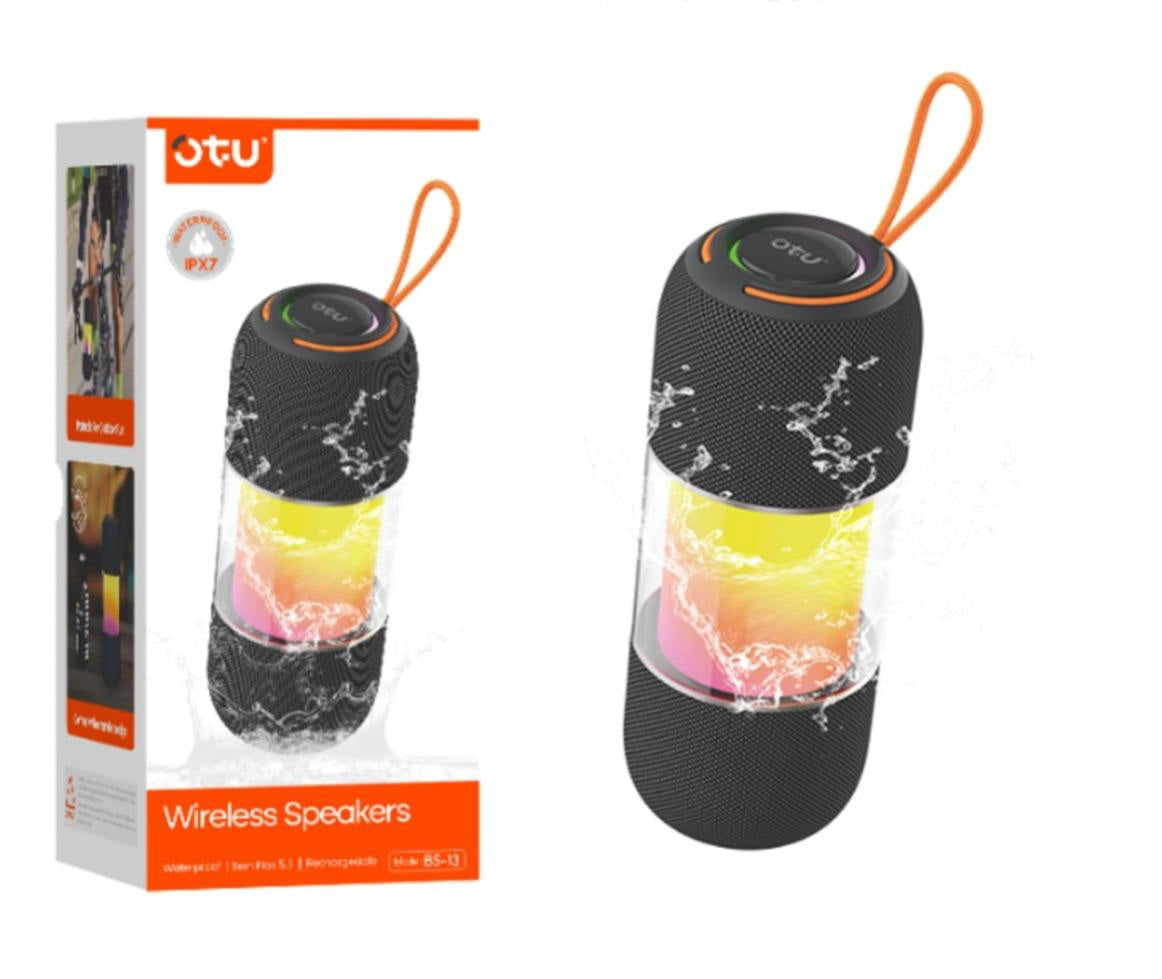 OTU Music Box Bluetooth BS-13 Bt Rgb Speaker Portable Colorful