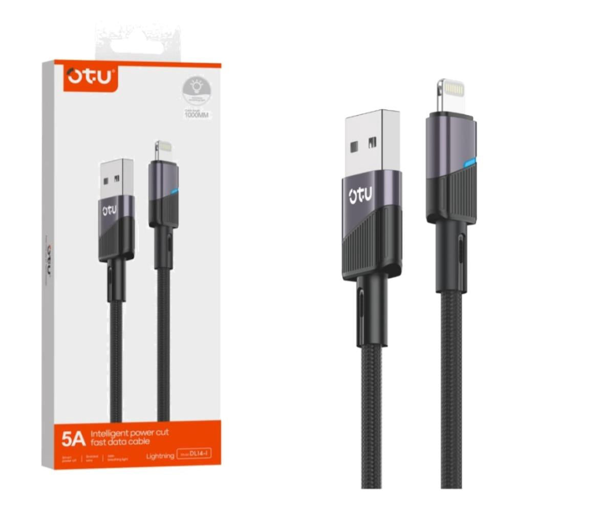 OTU Charger Cable USB DL14-I 1200MM Lighting 5A Fast Data Cable