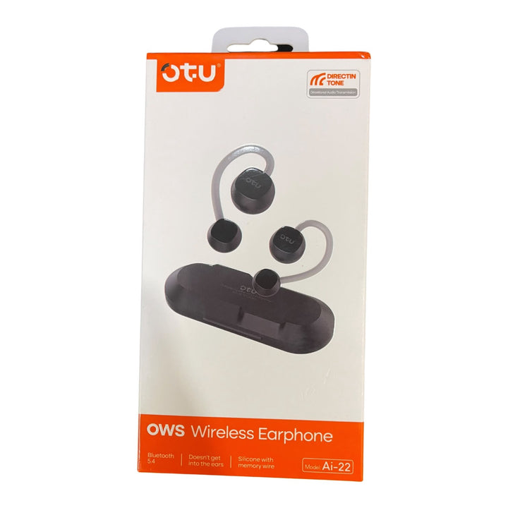 OTU Headphones Wireless Earphone AI-22 Ows Black