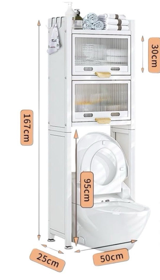Toilet Rack Pinpinfamily M50106BQ 50X25X162CM