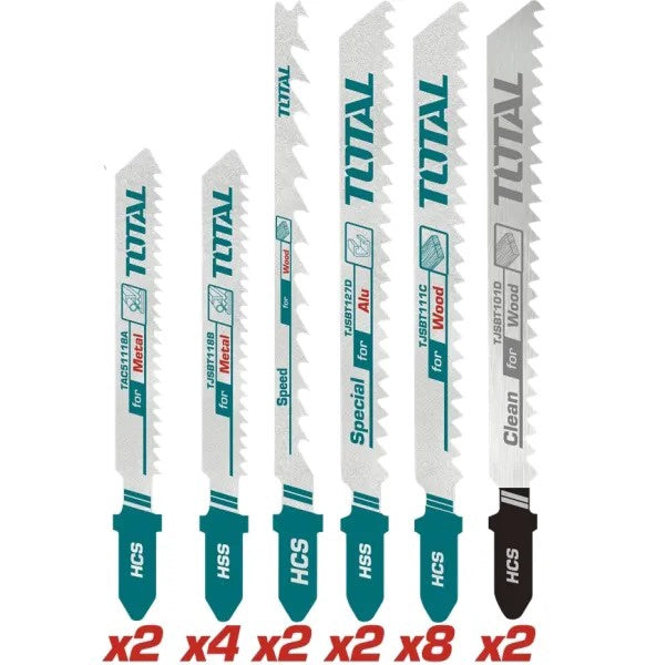 TOTAL Blade Jig Saw 20PCS TAC2001