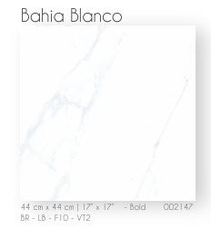 Tile Ceramic 17X17 Bahia Blanco 43X43