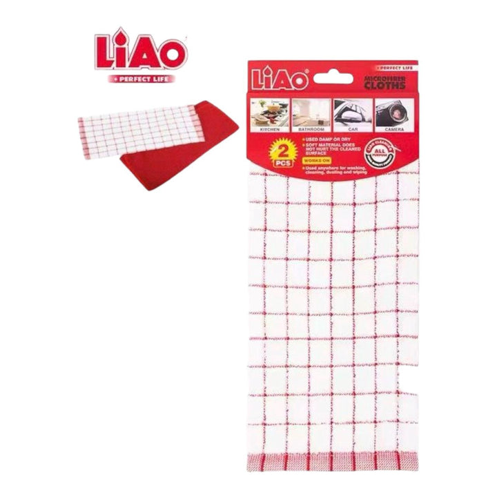 LIAO Cleaning Cloth Microfiber 2PCS G130016