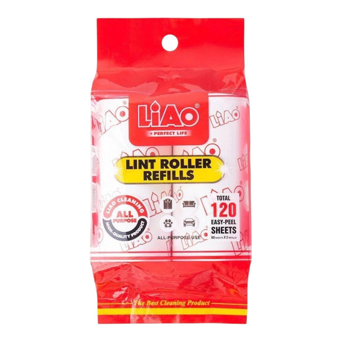LIAO Lint Roller Refills 2PCS L130009