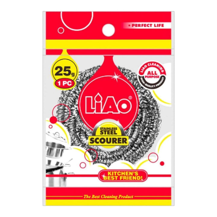 LIAO Scourer Pad Stainless Steel 1PC H130041