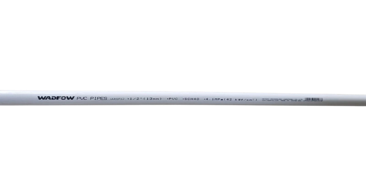 Pipe PVC 1/2" Pressure Wadfow 9FT 10"