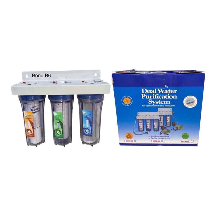 LUCKY BRAND Water Filter Comp Triple Lucky Home GLQ-6279-Y53 10"