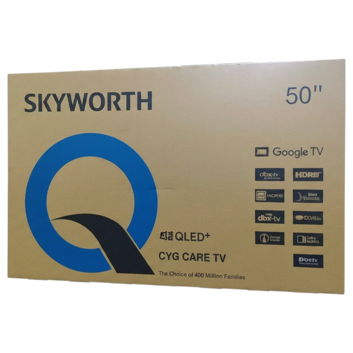 SKYWORTH Television 50" 50Q66H Qled Google TV Android Smart LED