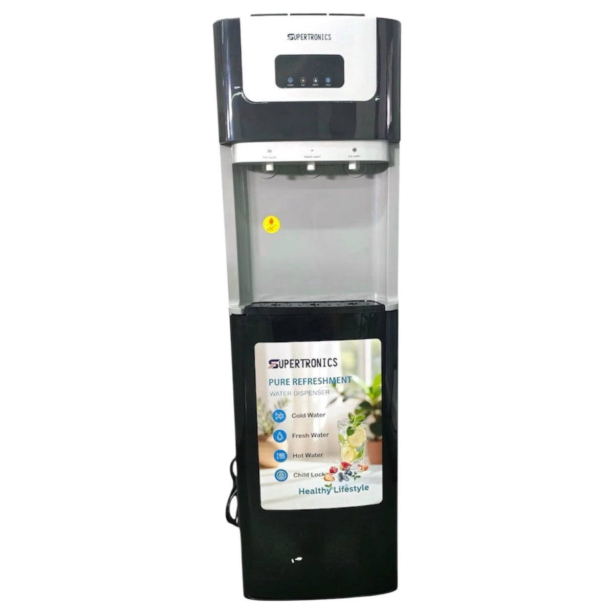 Water Dispenser Supertronics WDSP-102 Bottom Loaded with Ice Maker 3 Temperature