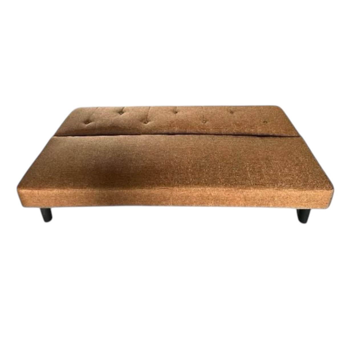 Sofa Bed XL-1365-3 Gold Orange Futon 3-SEATER