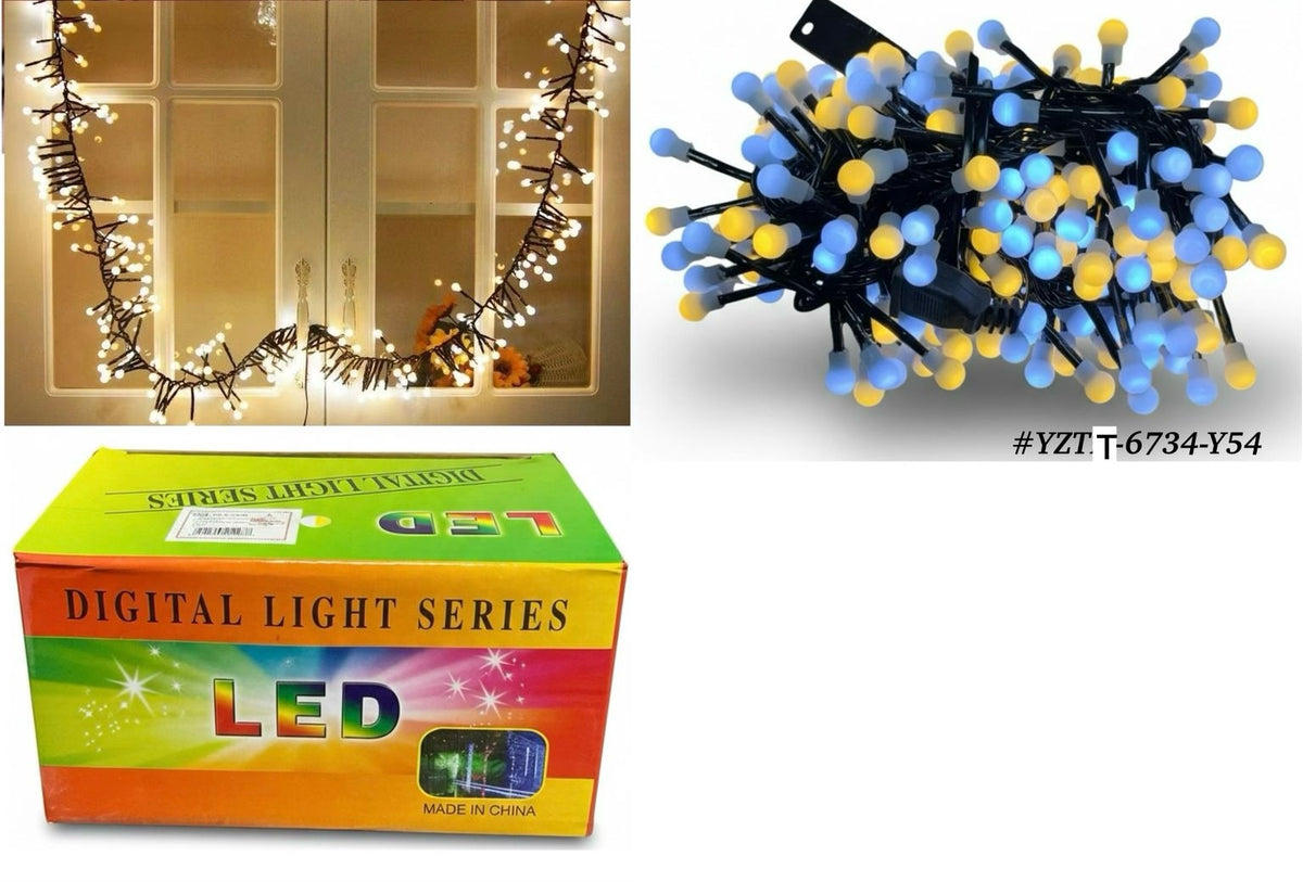 Fairy Light LED Blue and Yellow YZTT-6734-Y54 5M 17FT 110V