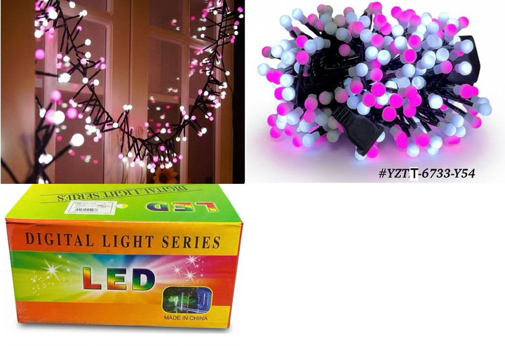 Fairy Light LED Pink and White YZTT-6733-Y54 5M 17FT 110V