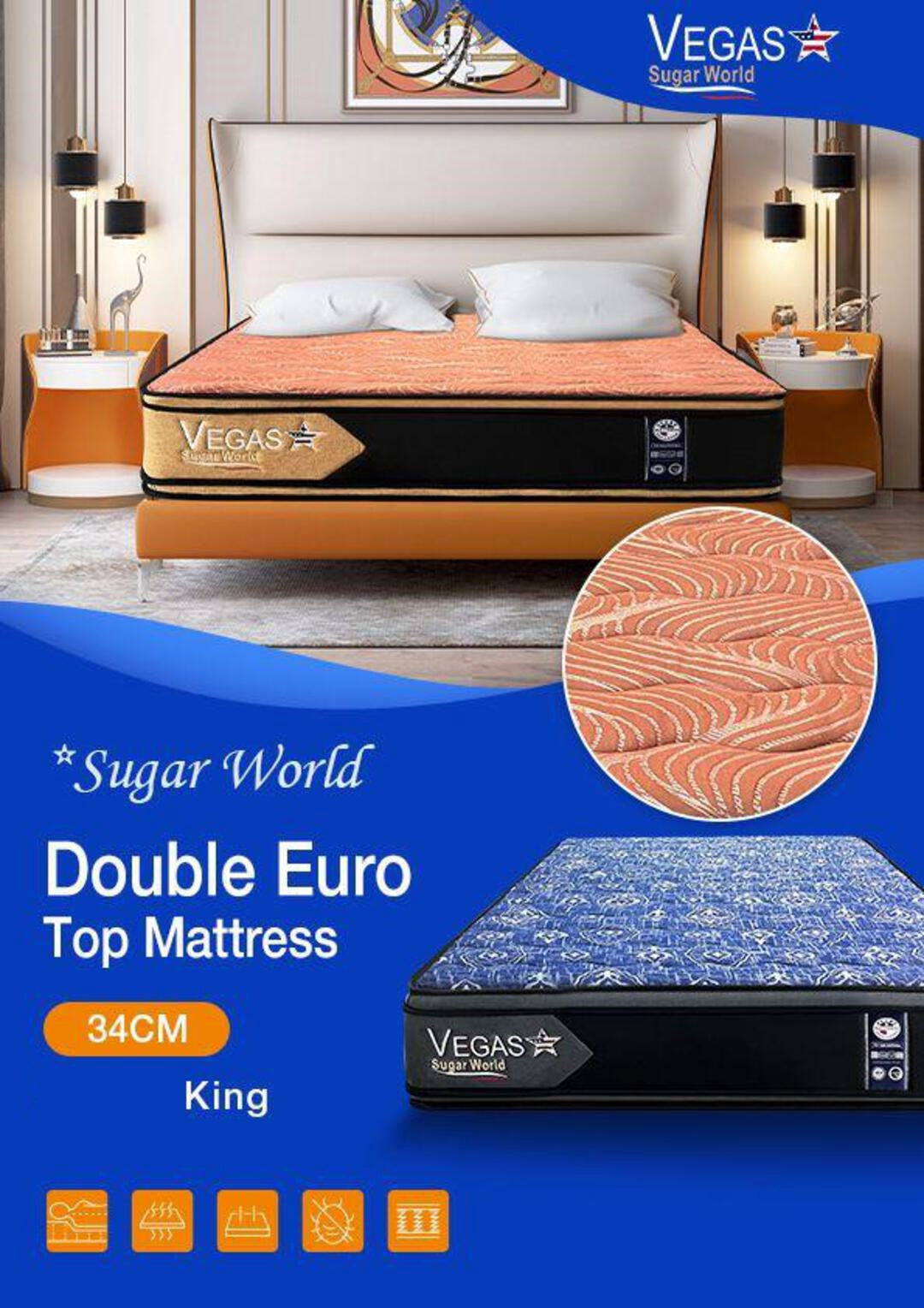 Mattress King Vegas Sugar World