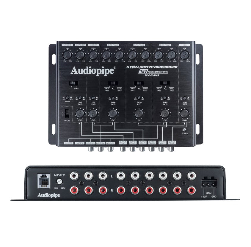 AUDIO PIPE Crossover XV-6-V15 6-WAY Car
