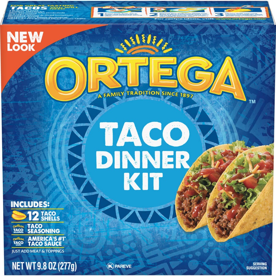 ORTEGA Taco Dinner Kit 9.8OZ 277G