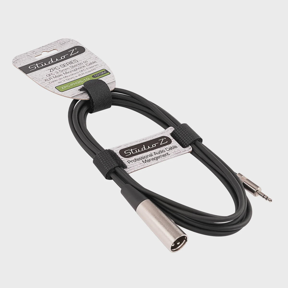STUDIO Z Lead 3.5MM Male Stereo Ofc to Xlr Male 10' ZPC-PH35-10