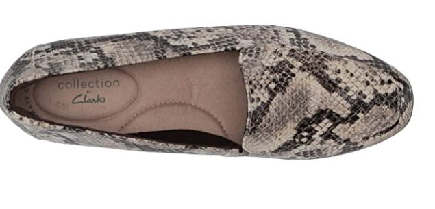 CLARKS Footwear Women's Juliet Lora Loafer Leather Shoes