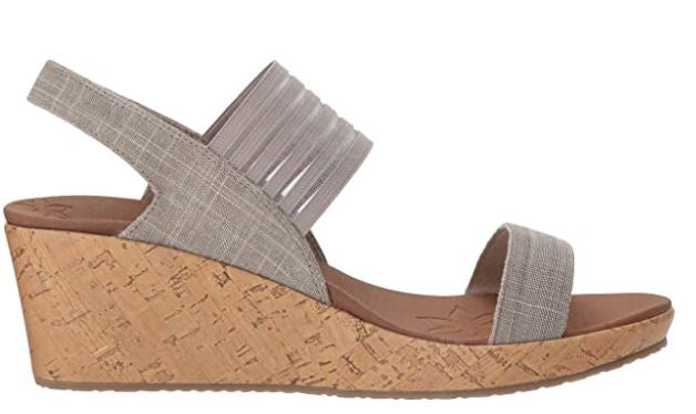 SKECHERS Footwear Cali Beverlee Smitten Kitten Wedge Sandal