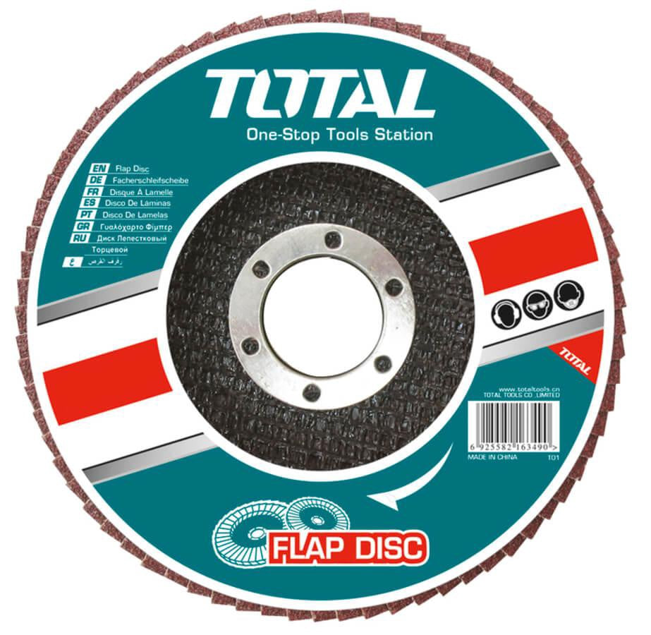 TOTAL Sanding Disc 4 1/2" Flap 80 TAC631153