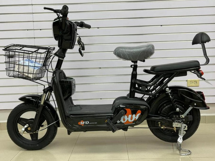 Electric Bike Md Love SM-BLACK with Alarm and Charger