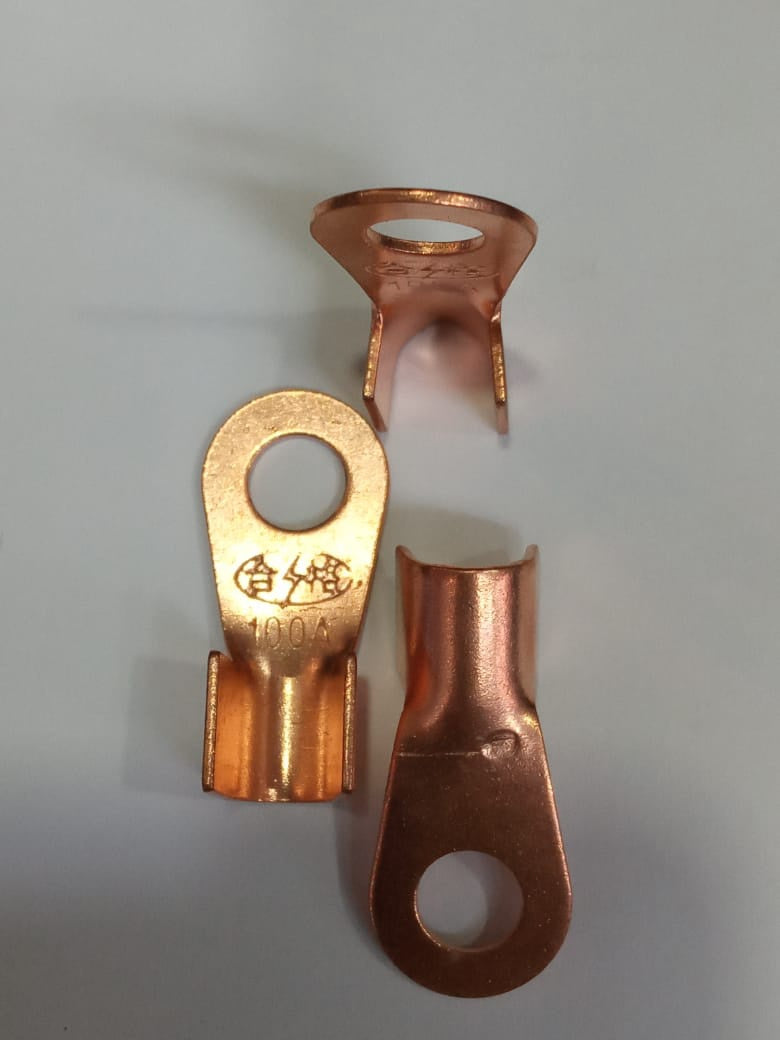 Cable Lug Terminal 100A Brass Sold Each