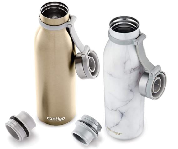 CONTIGO Water Bottle Couture Collection Stainless Steel 2 Pack 20 OZ,