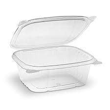 Food Container Clear with Lid 32OZ