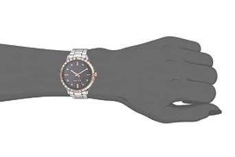 NINE WEST Watch Women Crystal Accented Bracelet 2283TPRT