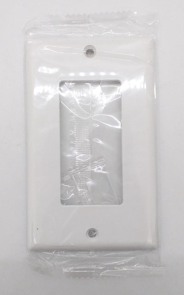 Cover Decora Single 1 Gang White