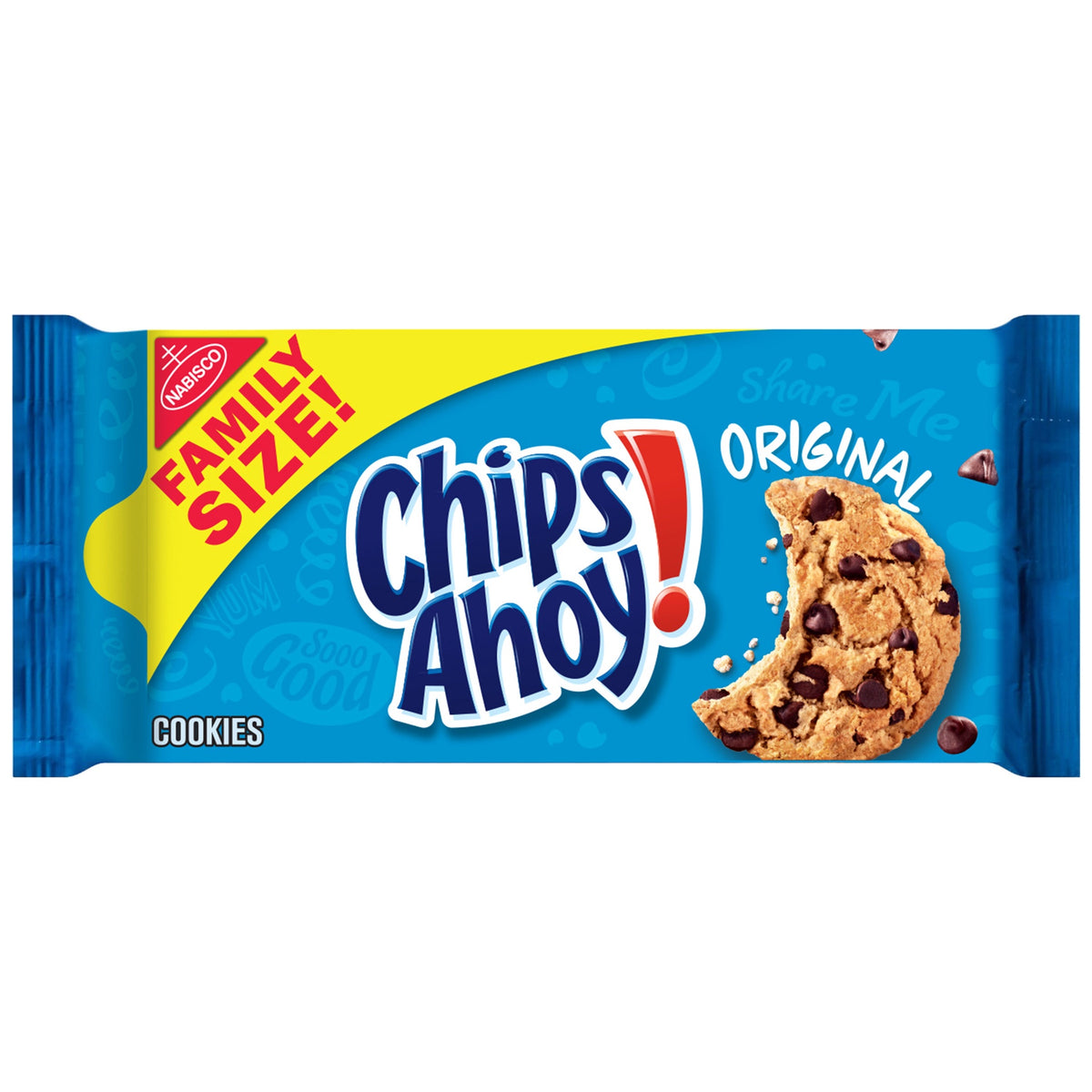 NABISCO Chips Ahoy! Original Cookies Family Size! 1LB 2.2OZ 515G