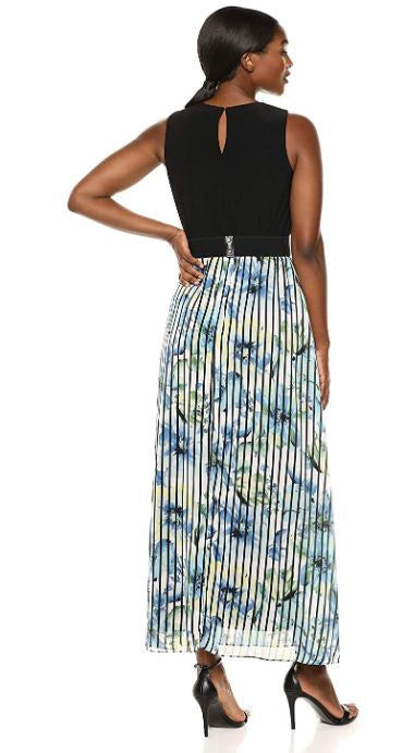 GABBY SKYE Dress Casual Sleeveless Maxi with Belt