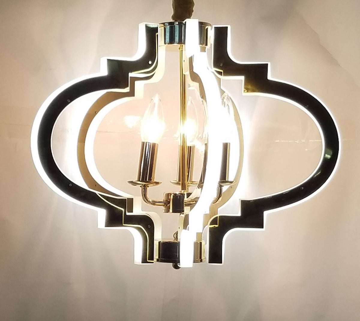 Chandelier LED 7009-5 with Remote Control