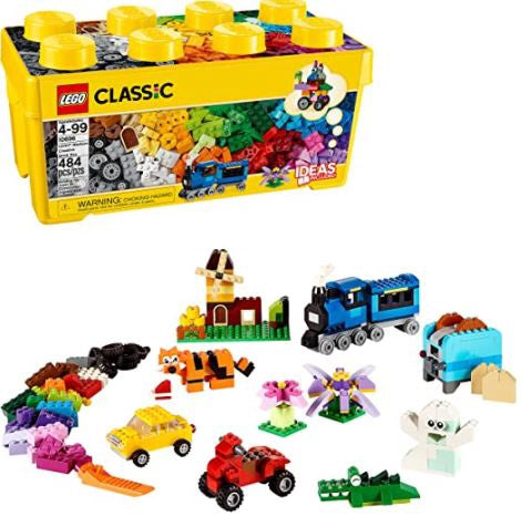 LEGO Toy Classic Brick Box Creative Kit (484 Pieces) 10696